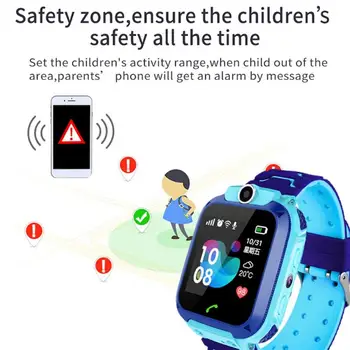 Stabdžių Prarado Vaikus, Daugiafunkcinis Smart Žiūrėti Vaikas GPS Tracker SOS Stebėti Padėties nustatymo Telefono Vaikams Skirtą 