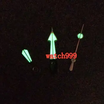 C3 Žalios Šviesos Žiūrėti Rankas dalys Tinka Japonija NH35 NH36 Judėjimas