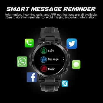 LIGE Nauja Full screen touch smart watch Vyrai moterys IP68 vandeniui Daugiafunkcis sporto Fitneso žiūrėti skambučių priminimas smartwatch