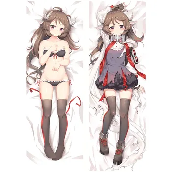 Karšto Anime Žaidimas Arknights pagalvę Padengti Dakimakura atveju Seksuali mergina 3D dvipusis Patalynės Kūno Hugging užvalkalas pritaikyti AR07A