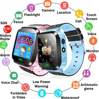 Karšto Pardavimo Vaikas Saugus Anti-lost GPS Tracker SOS Ryšio GSM Smart Žiūrėti Telefono 