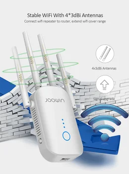 1200Mbps Wifi Kartotuvas Dual Band 5G Wireless Wifi Extender BoosterLong Signalas JW-WR758AC