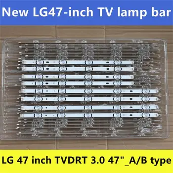 8 VNT/set LED apšvietimo juostelės juosta 47 colių 47LB6300 innotek LC470DUH DRT 3.0 47