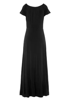 ATKULLQZ 2020 parduoti ir Europos, ir Amerikos vientisos spalvos apykaklę, trumpas rankovėmis padalinta suknelė Gamyklos tiesioginis pardavimas Naujų Moteris Suknelė