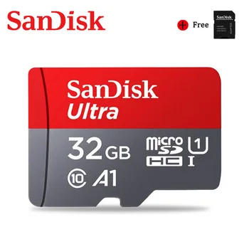 Sandisk Ultra Micro SD 128 GB 64GB 32GB 200GB 256 GB 400GB Atminties Kortelė 16 GB 