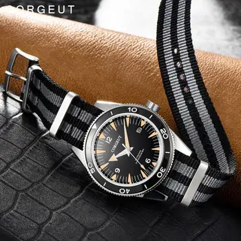Corgeut Vyrus Karinių Miyota 8215 Automatinis Mechaninis laikrodis, vyriški Vandeniui Laikrodžius Prabangos Prekės Sporto Dizainas Vyrų Laikrodis