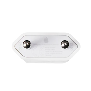 Originalus Apple 5W USB Power Adapter EU Plug Konverteris Greitas Įkroviklis Europos Kištuko Adapteris, skirtas 