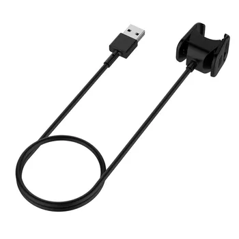 DHL 100VNT Naujas USB Įkroviklis Įkrovimo Įrašą Laidas Laidas Doko Lopšys Fitbit Mokestis 3 Tracker Lašas Laivas