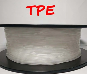 TPE 0,5 KG 1.75 mm 3d spausdinimo gijų Lankstaus Plastiko Medžiagos eksploatacinės medžiagos MakerBot RepRap IKI Mendelio