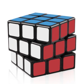 D-FantiX Shengshou Chuanqi 3x3 Greitis Cube Black Sklandžiai Magic Cube Švietimo Galvosūkiai, Žaislai Vaikams, Suaugusiems