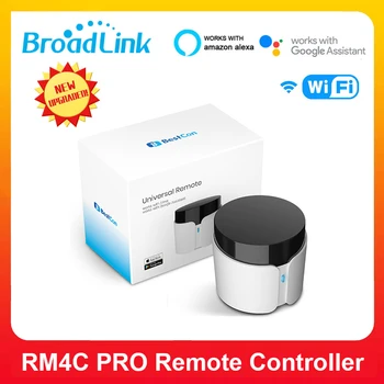 BroadLink RM4C Pro con WIFI RF Nuotolinio valdymo pultelio Infraraudonųjų spindulių Imtuvas Laikmatis protingų Namų Darbas Su 