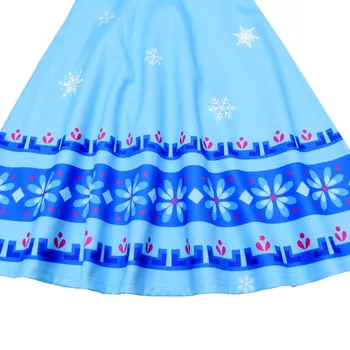 2020 M. Vaikams Kalėdų Dress Baby Girl Žiemos Animacinių Filmų Drabužiai Vaikams Karalienė Ilgomis Rankovėmis Suknelės Vestidos