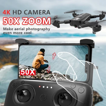 SG900 Sulankstomas Wifi RC Drone 4K Su Kamera HD Dual 50X Sekite Mane Quadrocopter Profesinės Drone Ilgas Baterijos veikimo laikas Žaislas Vaikas