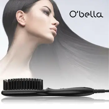 O'Bella MINI96 Profesionalus Garo Plaukų ištiesinimo priemonės Keramikos Garų Plaukų Butas Geležies Siūlės Plaukų Tiesinimo Geležies Curler