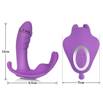 Dildo Vibratorius Sekso Žaislas Moterims G Spot Clit Skatinti Nuotolinio Valdymo Kelnaitės Vibratoriai Suaugusiųjų Sekso Žaislai Erotinis Sekso reikmenų Parduotuvėse