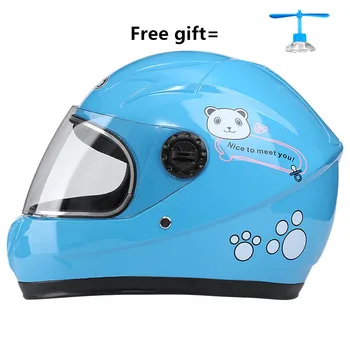 Mada Vaikams, variklio šalmas, saugos visą veidą motociklo šalmas vaikams Electromobile casque kasko capacete 2-9 metai