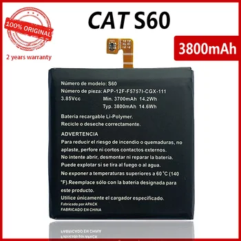 Originalus 3800mAh S60 Telefono Baterija Caterpillar Cat S60 APP-12F-F57571-CGX-111 Baterijos Su Įrankiais+Sekimo Numerį