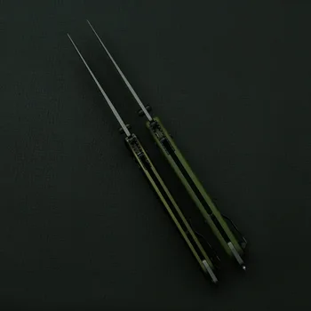 KBTOOL BM 537 sulankstomas peilis Nailono Pluošto / Aliuminio rankena ženklas 3V ašmenys lauko išgyvenimo kempingas medžioklės taktinis kišenėje peiliai