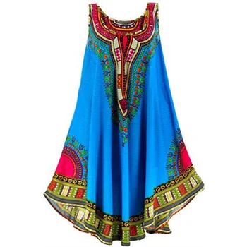 Afrikos drabužiai, suknelės moterims mados dashiki suknelė vetement femme skraiste africaine 3d afrikos drabužiai