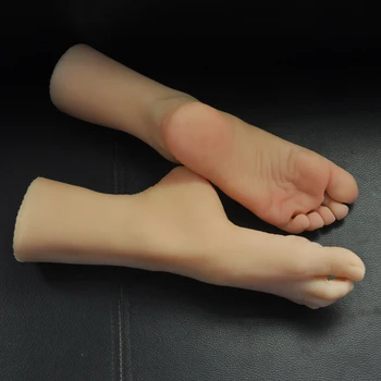 Modeliavimo koja modelis, fotografavimo ekranas rekvizitai pėdų terapijos tapybos mokymo šilko kojinės