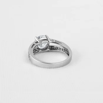 ANZIW Karšto Mados Prabangių Moterims Vestuvinis Žiedas Papuošalai 925 Sterlingas Sidabro Sona Moterų Vestuvių Piršto Žiedą anillos de plata 925