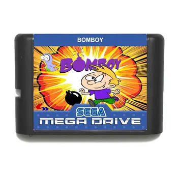Bomboy 16 bitų MD Žaidimo Kortelės Su Mažmeninės Langelyje Sega Megadrive/Genesis