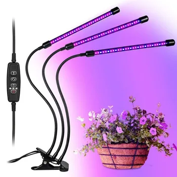 Goodland LED Grow Light USB Fito Lempos Visą Spektrą Fitolampy Su Kontrolės Augalų Daigai, Gėlių viduje Auga Lauke Augalų Lempos
