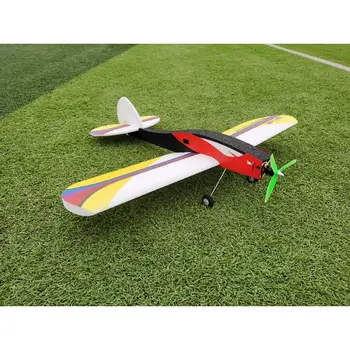 Pradedantysis Elektros Dragonfly 700mm Sparnų Vieno Sparno Mokymo Modelis Pastato RC Lėktuvo Rinkinio Versija Lauko Žaislus Vaikams