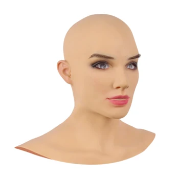 EYUNG Betrice veido moteris kaukės silikono tikroviškos soft maskuotis cosplay drag queen crossdresser vyrų ir moterų
