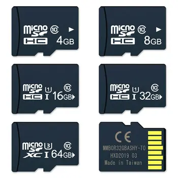 Reklamos Atminties Kortelės 10vnt 128MB 256MB 512MB 1GB 2GB Black TransFlash TF Kortelės Micro Secure Digital SD Kaart 1G Dropshipping