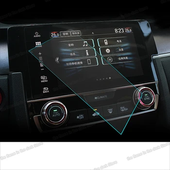 Lsrtw2017 automobilių touch GPS navigacijos ekrano apsaugos grūdinto grūdintas filmas honda civic. 2016 m. 2017 m. 2018 m. 2019 m. 2020 m. 10 civic