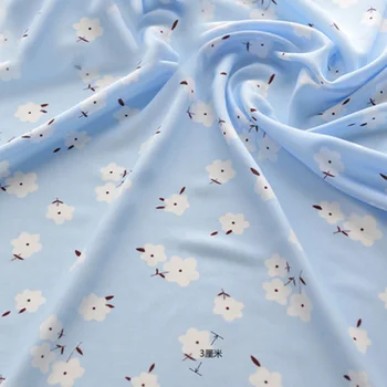 Pusės metro dirbtinis medvilnės audinys kūdikių drabužių vaikams pižama animacinių filmų vasaros antklodės T1146