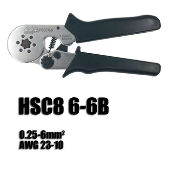 SPALVŲ užspaudimo įrankis hsc8 6-4 6-6 crimper kablo kesici replės kabelį crimp tools tiekėjas vielos pjovimo alicate crimpador alicates