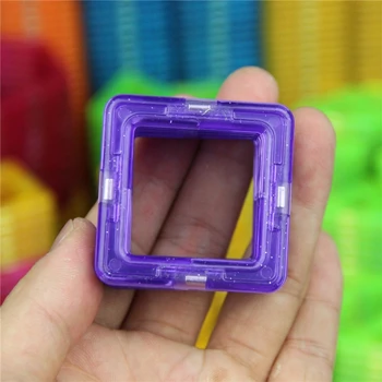 50Pcs 4 Skirtingų kombinacijų Mini Magnetinio Dizaineris Žaislai, Plastikiniai Magnetiniai Blokai Statybos Nustatyti Švietimo Žaislai Vaikams Dovanų