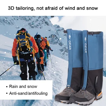 Lauko Pėsčiųjų Laipiojimo Vandeniui Sniego Legging Getrai Teekking Slidinėjimas Dykumos Sniego Batai Batai Apima