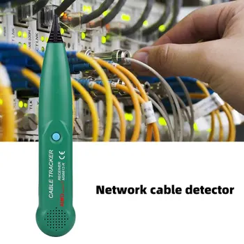 Linijos detektorių AIMOmeter MS6812 LAN Tinklo Kabelių Testeris Telefono Laido Tracker Bandomųjų su AVD06 Įtampos Detektorius