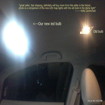 Led vidaus apšvietimas VW Caddy Maxi 2010 6vnt Led Žibintai, Automobilių apšvietimo komplektas, automobilių lemputės Canbus
