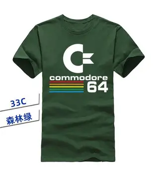 2020 verano Commodore 64 camisetas C64 SID Amiga Retro 8 bitų Itin Kietas diseo camiseta vinilo hombres ropa con manga corta
