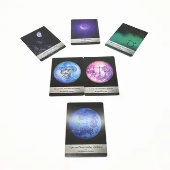 Moonlogy Būrimą Kortomis: Klausti ir Pažinti mitinis likimas būrimą už likimo žaidimai 44 korteles/set