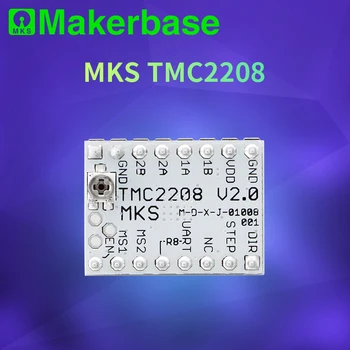 Makerbase MKS TMC2208 2208 Stepper Motor Driver StepStick 3D spausdintuvo dalys, itin tylus SGen_L Gen_L Robin Nano
