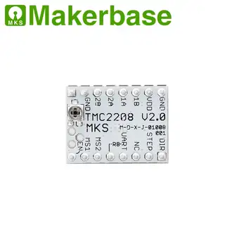 Makerbase MKS TMC2208 2208 Stepper Motor Driver StepStick 3D spausdintuvo dalys, itin tylus SGen_L Gen_L Robin Nano