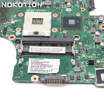 NOKOTION V000218030 V000218130 V000218140, Skirtas Toshiba Satellite L650 L655 Nešiojamas Plokštė HM55 DDR3 HD4500 Nemokamai CPU