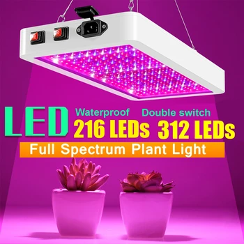 5000W LED Augimo Lempos Augalams Led Grow Light Visą Spektrą Fito Lempos Fitolampy Patalpų Žolės Šviesos efektą Sukeliančių Led Augti