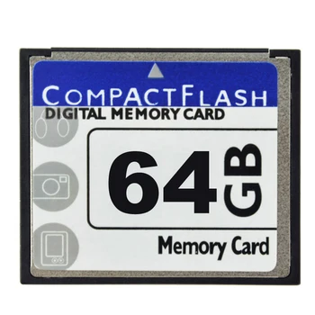 Didmeninė Atminties Kortelė Compact Flash CF Kortelę 64GB 32GB 16GB 8GB Compactflash Card High Speed 133x, Skirtas DSLR Fotoaparatas HD 3D Vaizdo