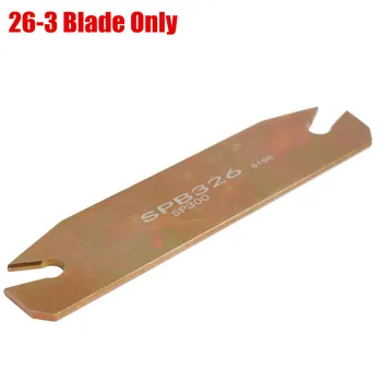 SMBB1626 / SMBB2026 SPB26 -3 Pjovimo Peilio Laikiklį+Cut-Off Cutter Blade Įdėklų GTN-3