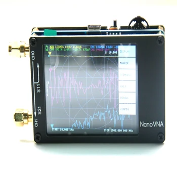 Smith 10k-1.5 G stovinčios bangos NanoVNA Nano Rf Kabelis Elektros Vna Vektoriaus Tinklo Analizatorius
