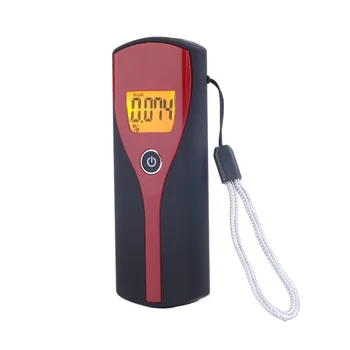 Profesionalus Alkoholio Kvapą Įspėjimo Kvėpavimas Testerio Raudonas Plastiko Greitą Atsakymą ir Vėl Universalus Profesionalus Skaitmeninis LCD Ekranas