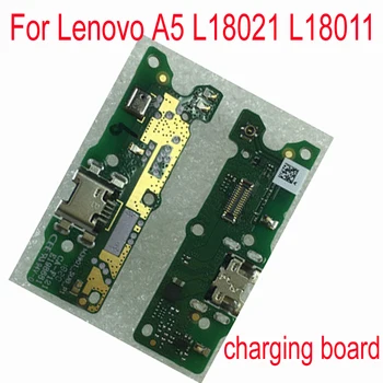 Originalus USB Kištuku Valdybos MIC Flex Kabelis Lenovo A5 L18021 L18011 Mobiliųjų Telefonų Kroviklį Grandinių Dalys Mikrofonas
