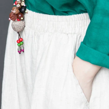 Plius dydis Moterų nustato Dviejų dalių rinkinys Midi Marškinėliai Topai + Laisvi Atsitiktinis Pločio Kojų Kelnės moterims ilgomis rankovėmis medvilnės, Lino kostiumai