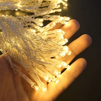 3x1/3x2/3x3m LED Varveklis String Žiburiai Kalėdų Pasakų Žibintai girliandą Lauko Namo Vestuvių/Šalis/Užuolaidos/Sodo Puošmena